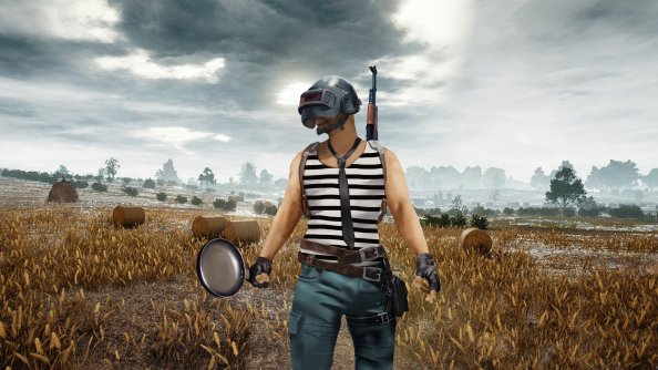 PUBG Helmet And Pan Player