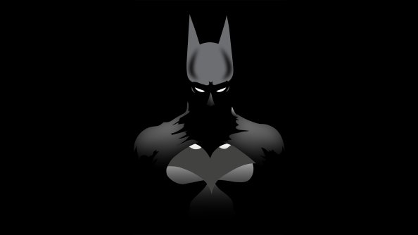 Dark Knight Minimalism 4k