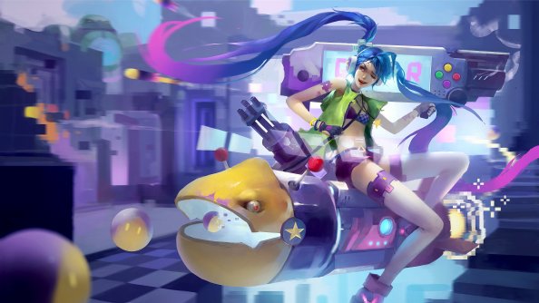 Jinx League Of Legends 5k