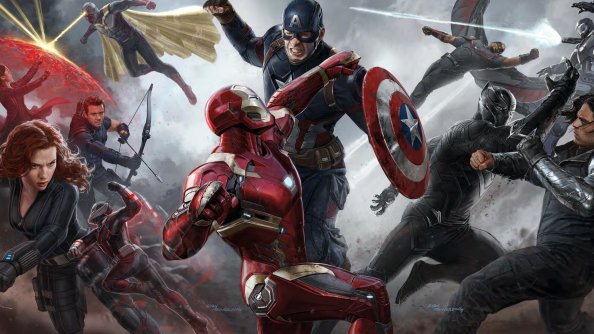 Civil War Movie Art
