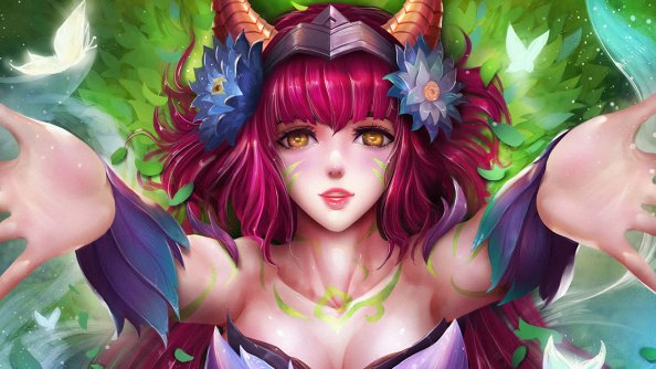 Ahri League Of Legends Art