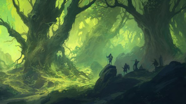 Hunters In Green Forest 4k