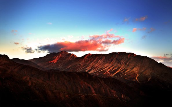 Clouds Over Mountains