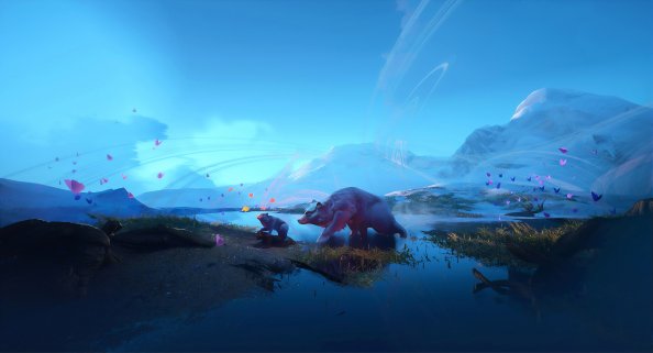 Bears Following Butterflies