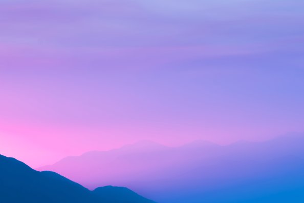 Mountain During Sunset