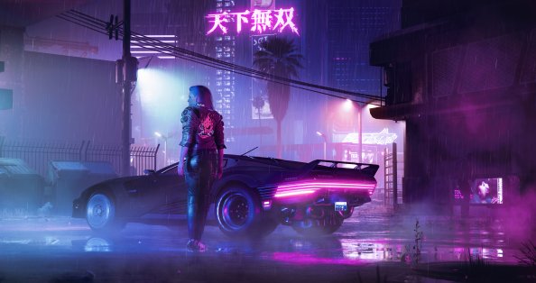 Retro Cyberpunk 2077 Neon Life 5k