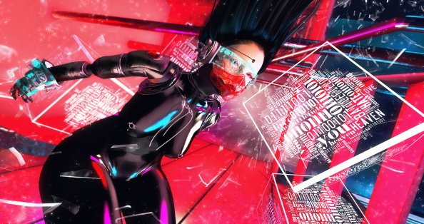 Cyberpunk Digital Girl 4k