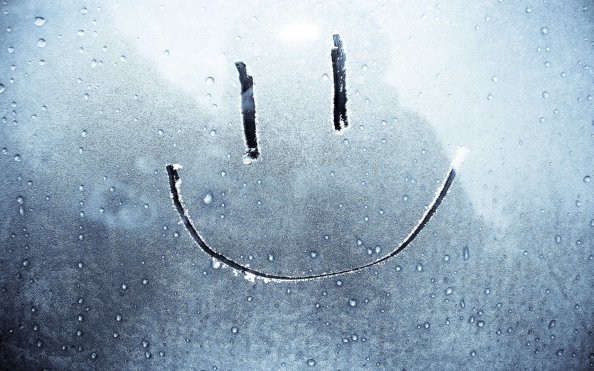 Smiley On Window