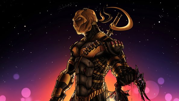 Deathstroke 2020 4k Artwork