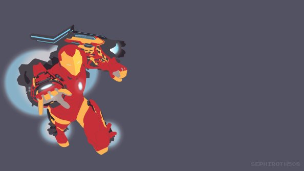 Invincible Iron Man Mk 51 Vector