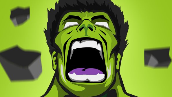 Hulk Digital Artwork