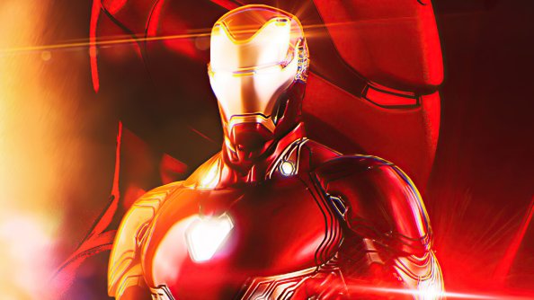 Iron Man Illustrator 4k