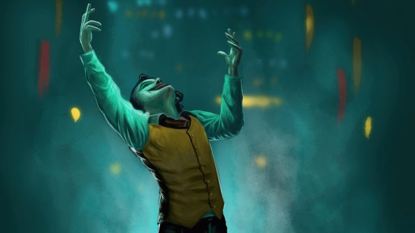 Joker Dance Sketch 4k