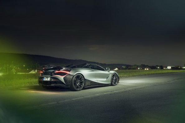 5k Rear Novitec McLaren 720S Spider 2019