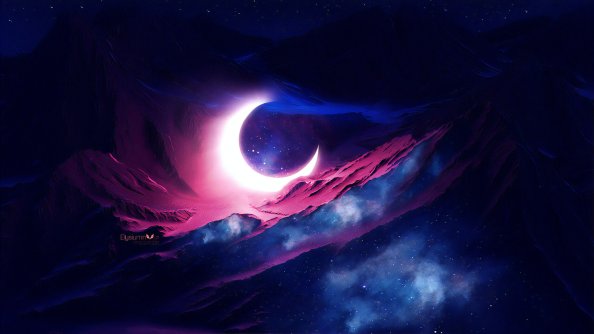 Fallen Moon 4k