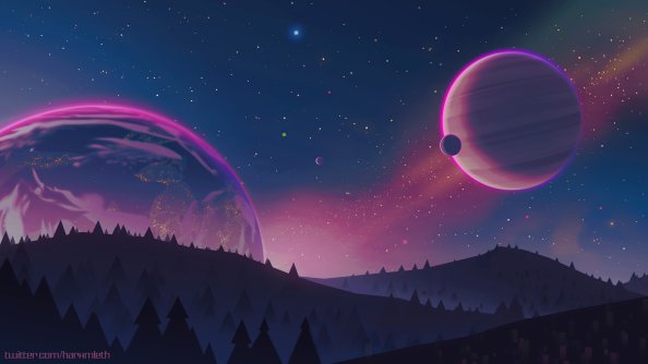 Stars Planets 4k