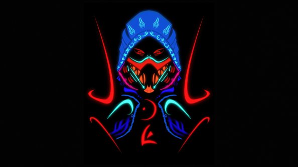 Scorpion Samurai Mortal Kombat Minimal 5k