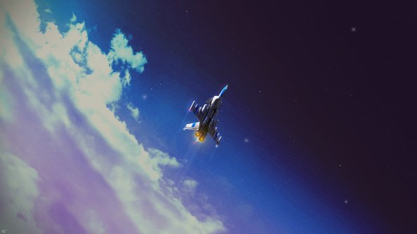 Space Shuttle Digital Art 4k