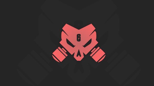Tom Clancys Rainbow Six Siege Outbreak Logo Minimal 12k