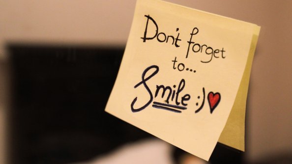 Dont Forget To Smile Msg