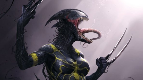4k Venom Artwork