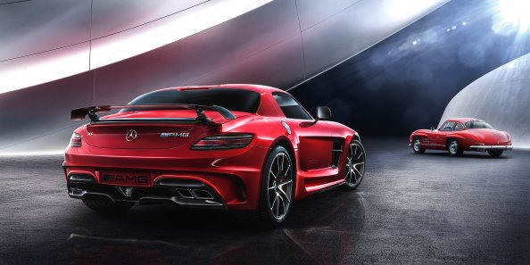 Mercedes SLS AMG Rear