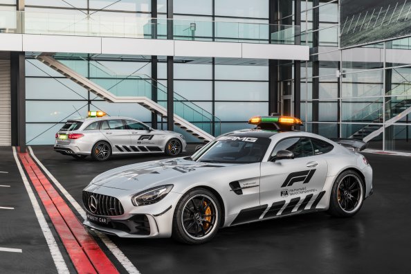 Mercedes AMG GT R And C Klasse Estate F1 Safety Car 2018