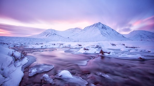Surreal Winter Landscape