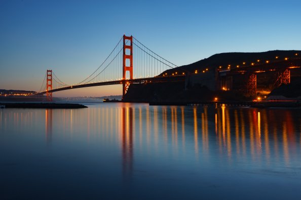 Golden Gate Bridge Evening 5k