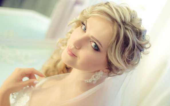 Gorgeous Blonde Bride