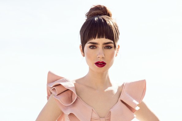 Lily Collins W Magazine