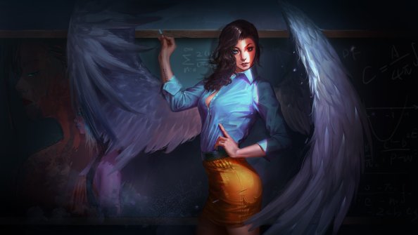 Fantasy Angel Teacher
