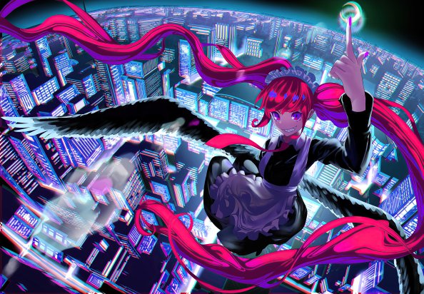 Crazy Heights Anime Girl