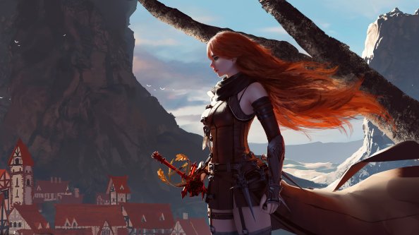 Fantasy Girl Rapier 4k