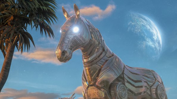 Beautiful Horse Machines 4k