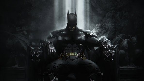 Batman Throne 4k