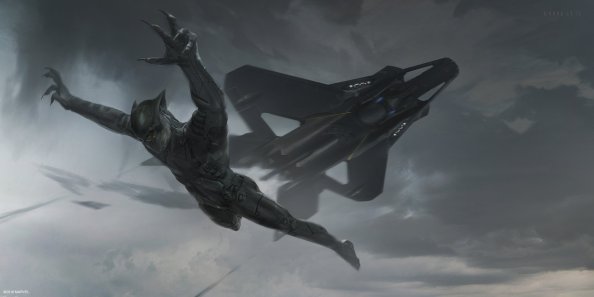 Black Panther Marvel Art