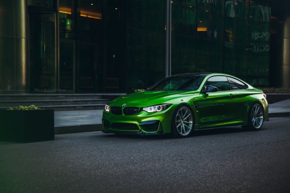 Bmw M4 Green 5k