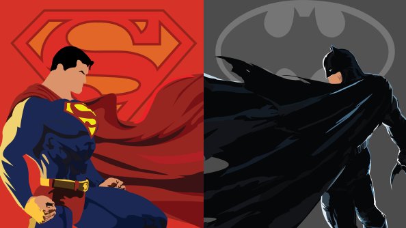 Superman Vs Batman 4k Art
