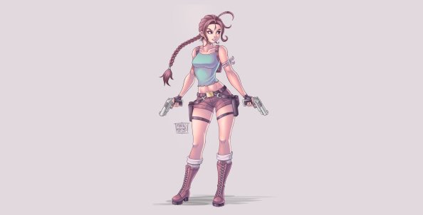 Lara Croft Artwork 5k