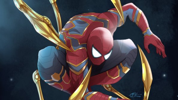 Spidey Infinity War Space