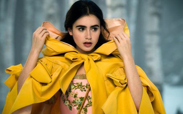 Lily Collins Still From Mirror Mirror Movie