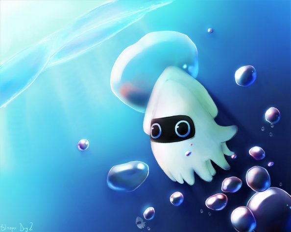 Cute Blooper Digital Art 5k