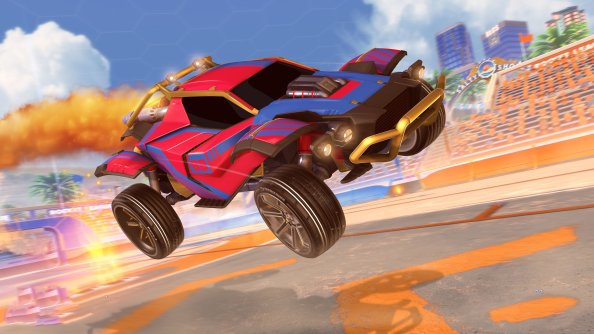 Rocket League 4k Car