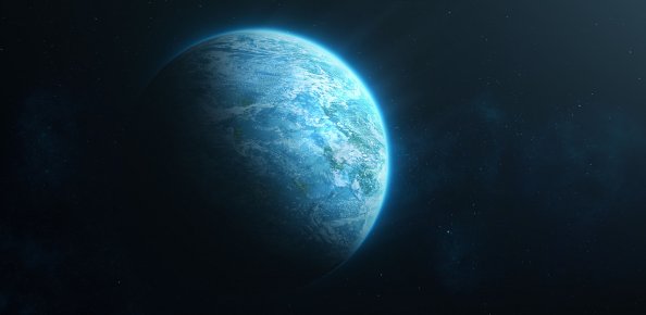 Blue Planet Space View 4k