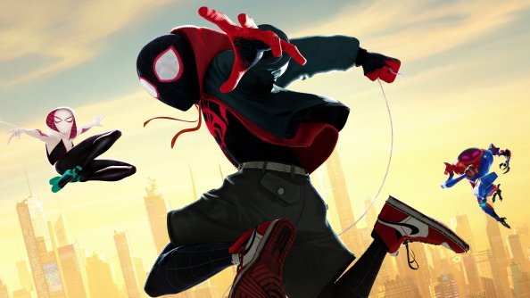 SpiderMan Into The Spider Verse Movie Official Poster 5k