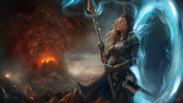 Ellenuviel Fantasy Girl Art