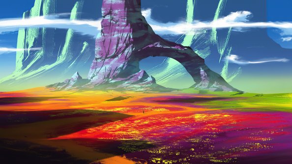 Walking In Fields 4k