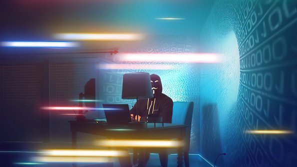 Hacker Virus Loading