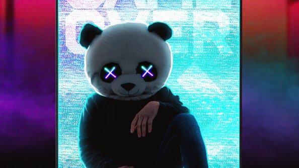 Panda With No Worries